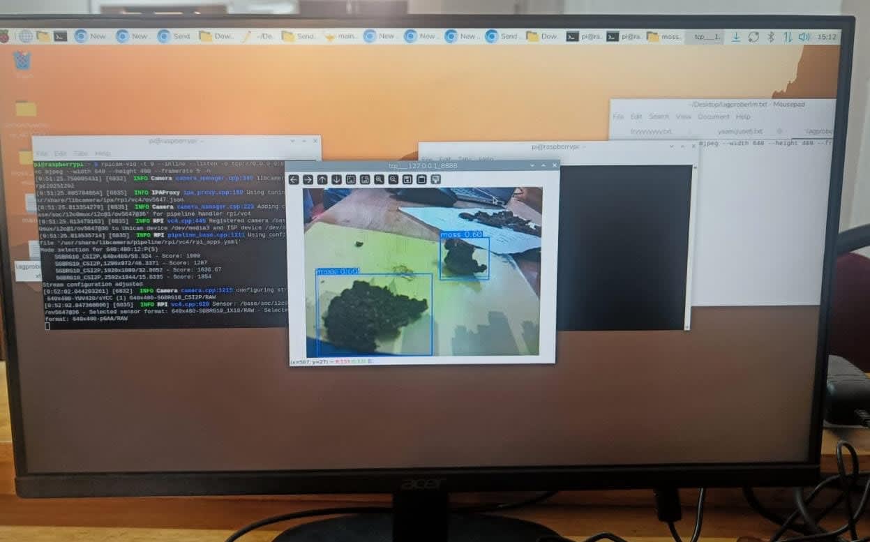 MossClean Moss Detection